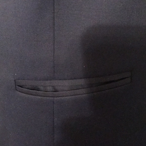 Navy blue Dress Vest - Picture 13 of 17